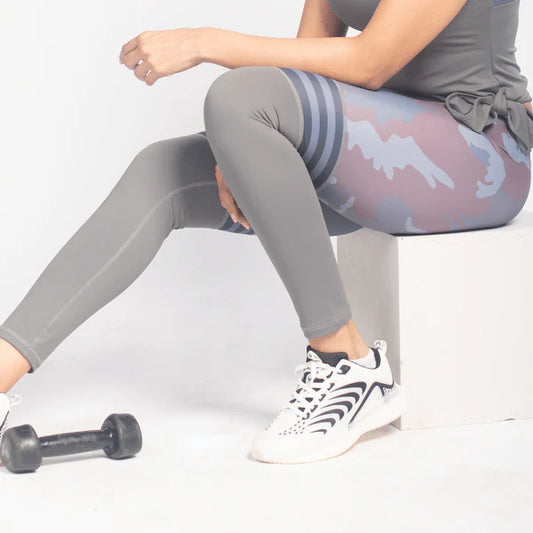 Gulposh Luxe "Combat Camo" Thigh-High Illusion Leggings