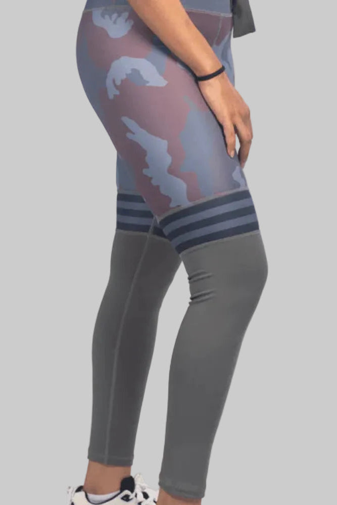 Gulposh Luxe "Combat Camo" Thigh-High Illusion Leggings
