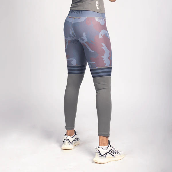 Gulposh Luxe "Combat Camo" Thigh-High Illusion Leggings