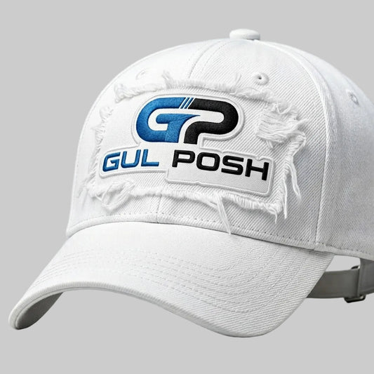 Gulposh Distress-Patch "GP" Streetwear Baseball Cap
