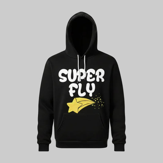 Dimension" Puff Print Hoodie