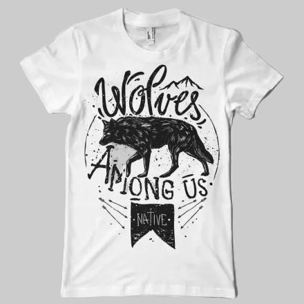 Gulposh Industries "Wolves Among Us" Heritage Graphic Tee