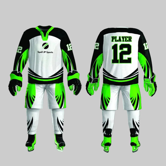 Elite "Neon Green" Pro-Level Hockey Uniform
