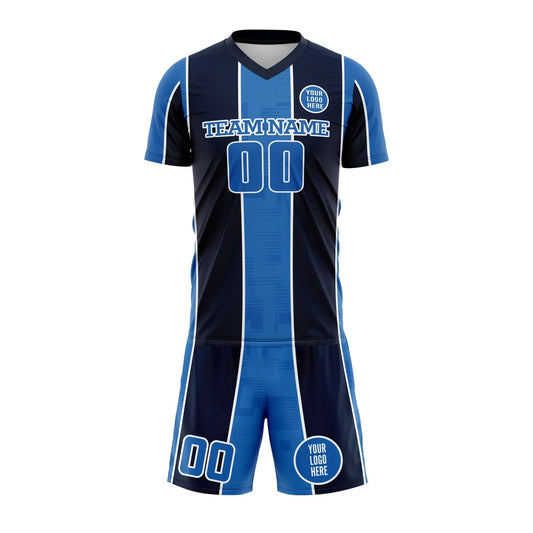 Blue Dynasty Custom Soccer Uniform Set