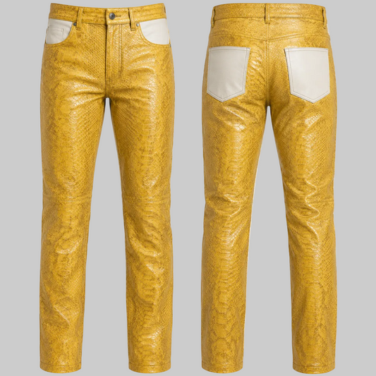 GP Python Luxe Leather Pants
