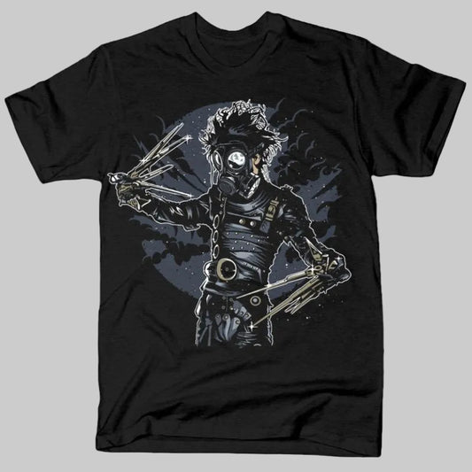 Gulposh Industries "Cyber Scissorhands" Gothic Graphic Tee