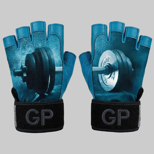 Gulposh "Iron Drop" Premium Sublimated Gym Gloves