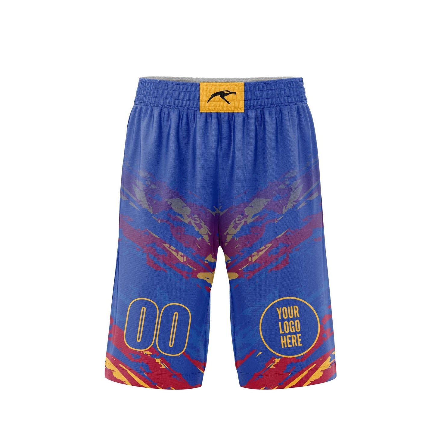 Royal Blaze Custom Basketball Uniform