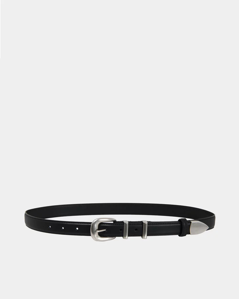 Elite-Slim" Calfskin Belt