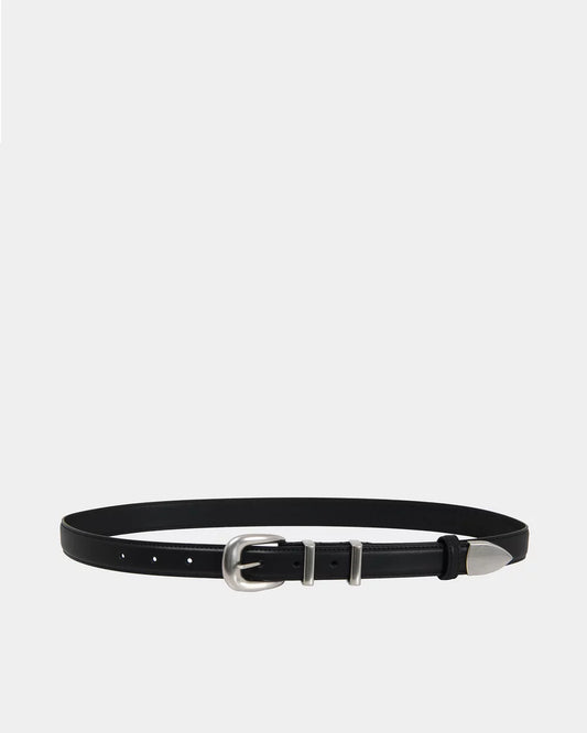 Elite-Slim" Calfskin Belt