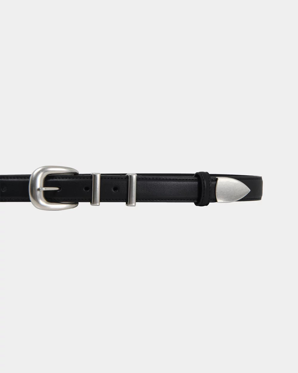 Elite-Slim" Calfskin Belt