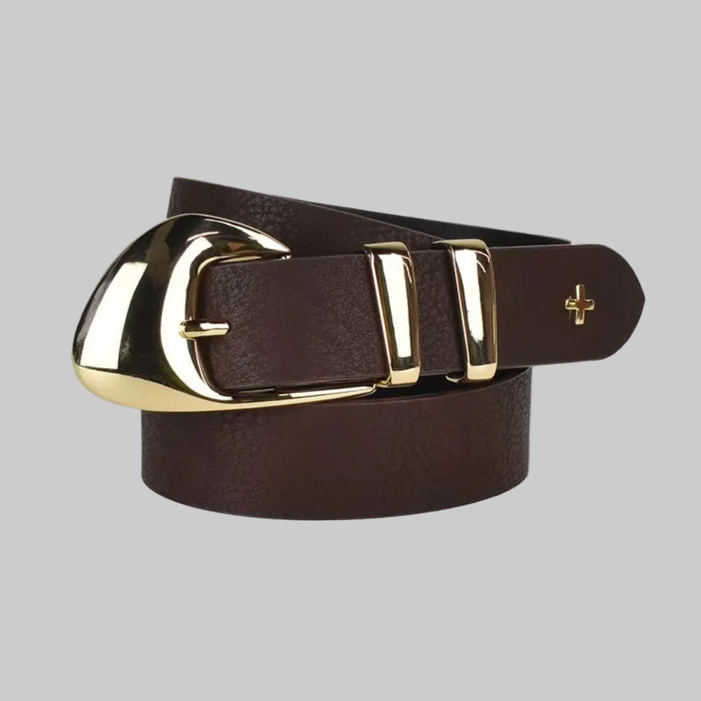 "Moma" Sculptural Buckle Belt