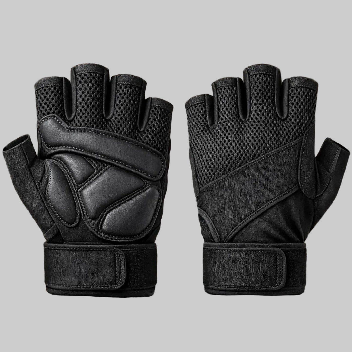 Aero-Mesh Breathable Half-Finger Gym & Cycling Gloves