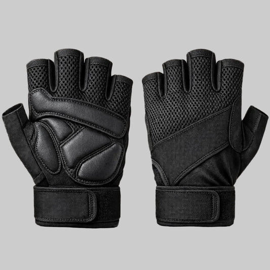 Aero-Mesh Breathable Half-Finger Gym & Cycling Gloves