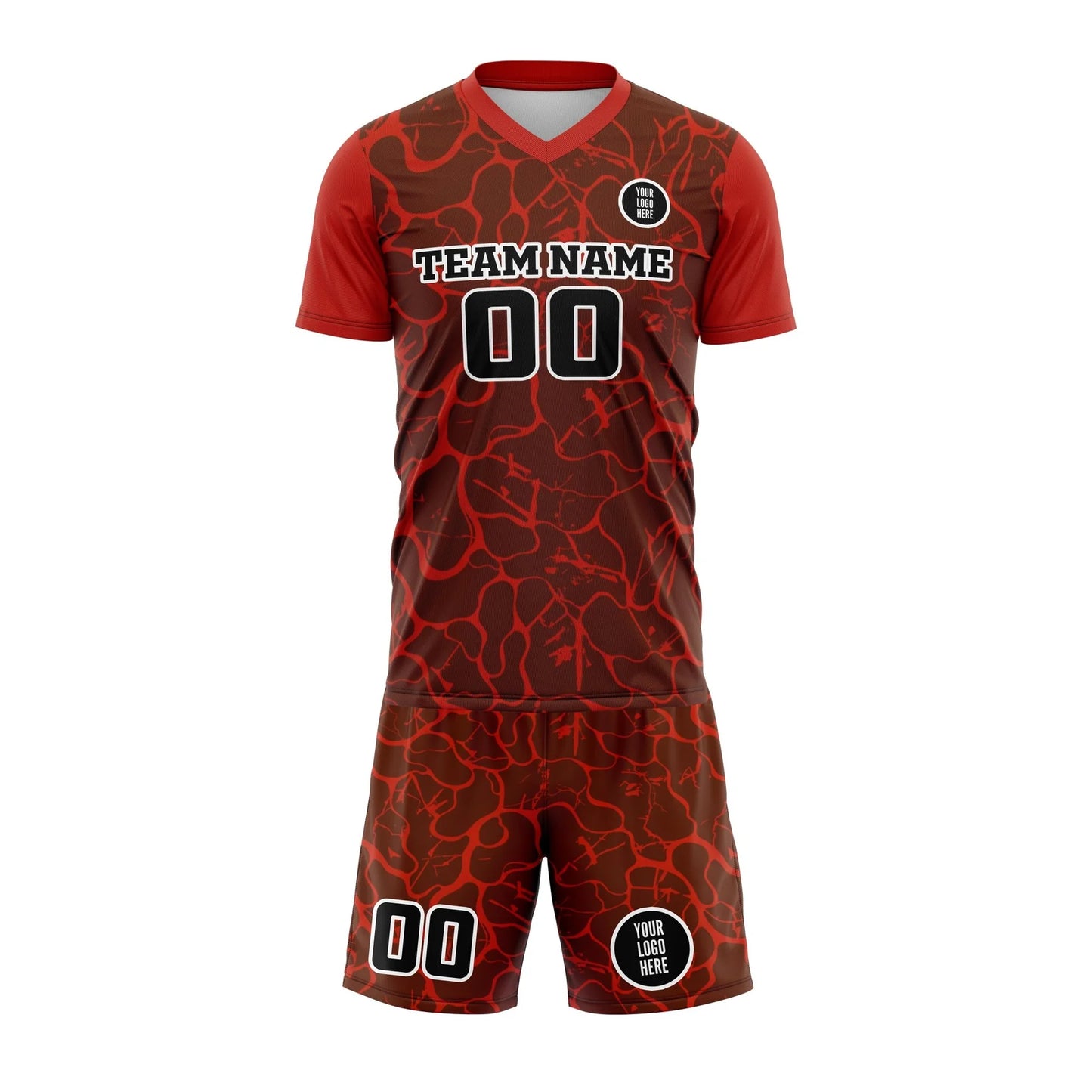 Inferno Red Performance Soccer Kit