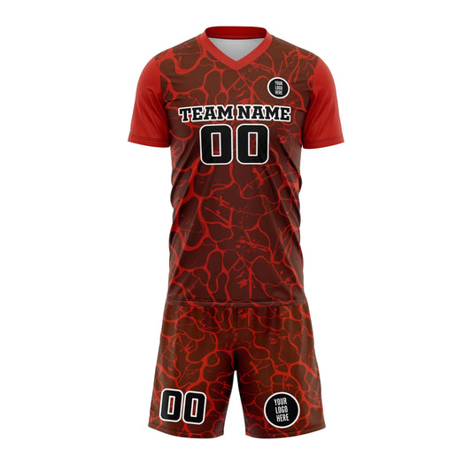 Inferno Red Performance Soccer Kit