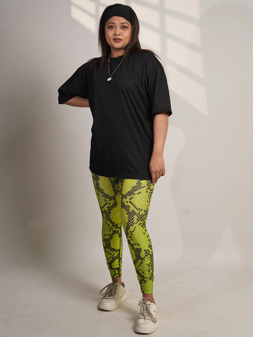 Gulposh Luxe "Viper Neon" Sublimated Snake Print Leggings