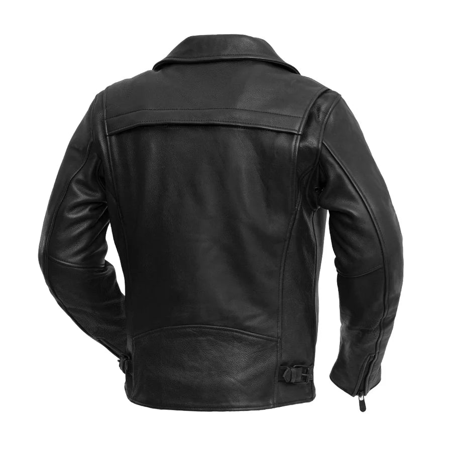 Men's Premium Brando Leather Biker Jacket