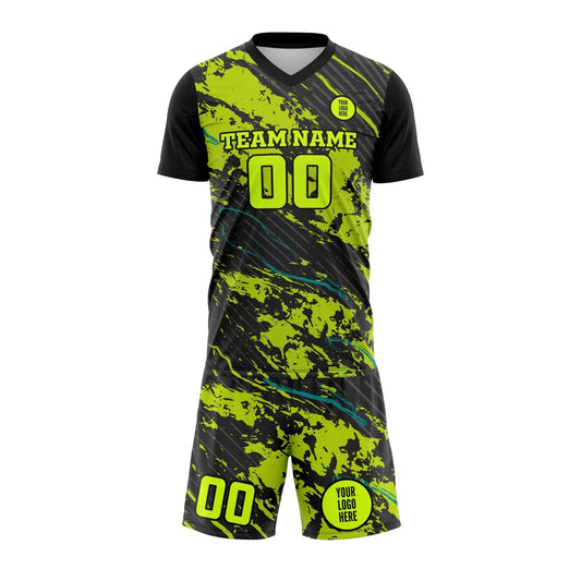 Night Shock Custom Soccer Uniform Set