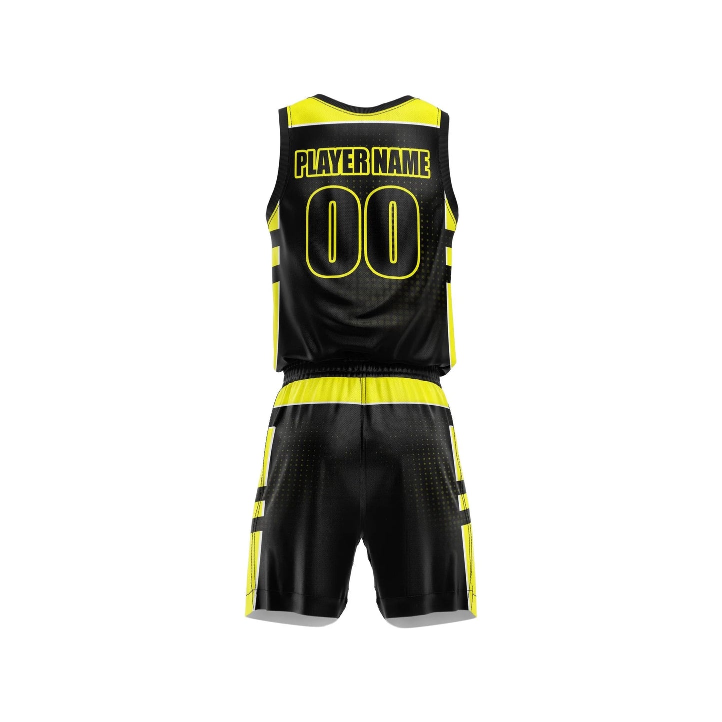 Neon Edge Custom Basketball Uniform Set