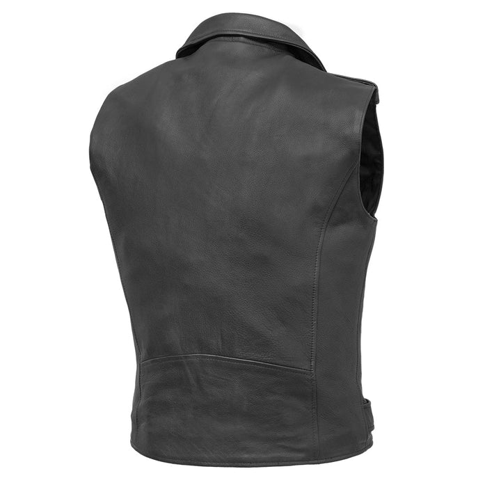 "Rockin' Men's Motorcycle Leather Vest"