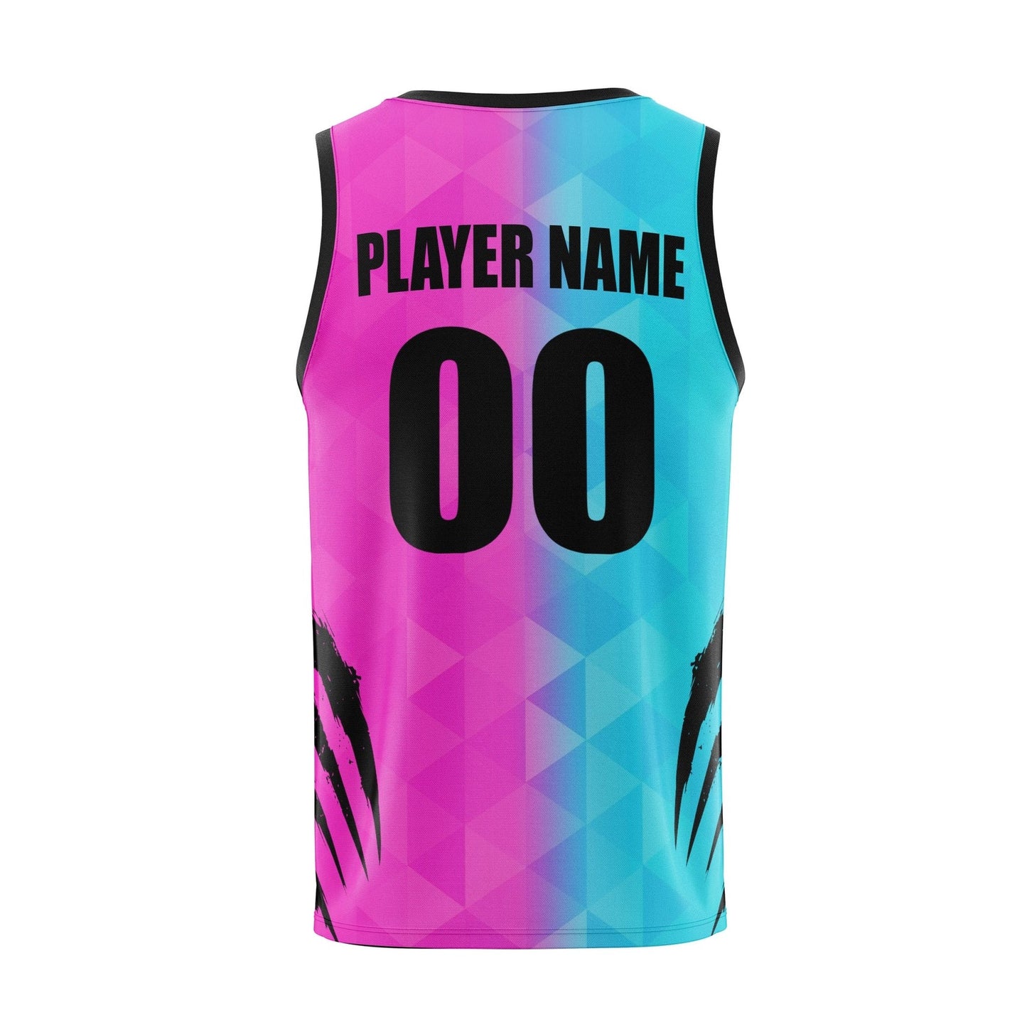 Neon Fusion Custom Basketball Uniform