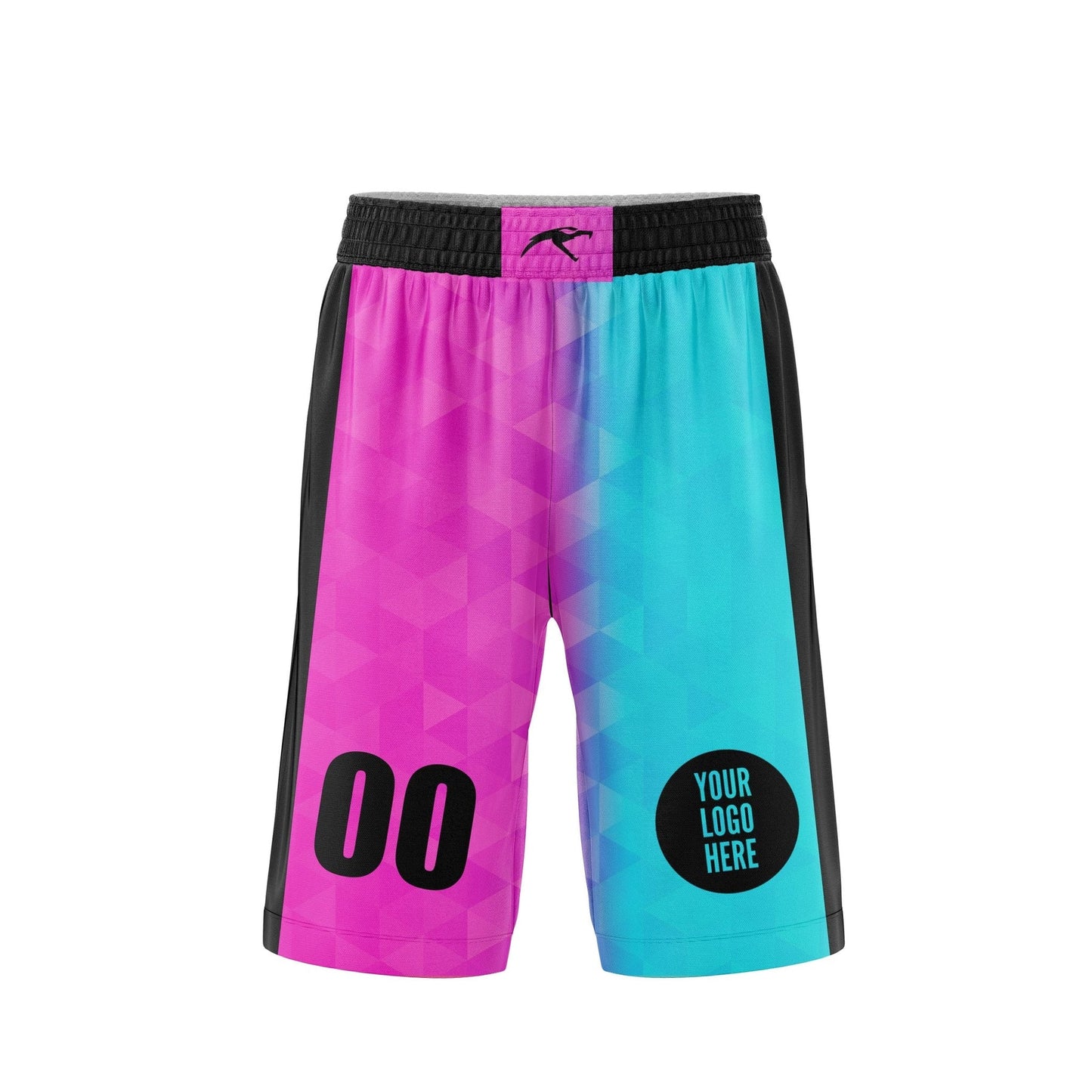 Neon Fusion Custom Basketball Uniform