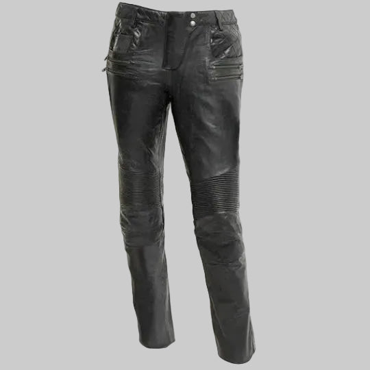 Gp-Vixen Leather biker Pant