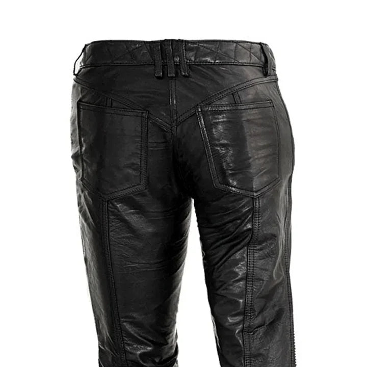Gp-Vixen Leather biker Pant